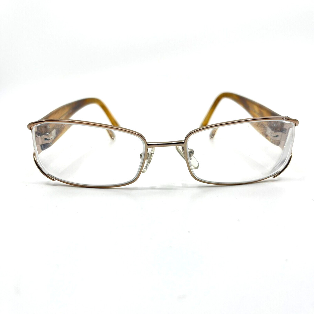 Versace‎ Womens Eyeglasses Frame Light Brown Mod.1179 1052 50-17-130 H6647